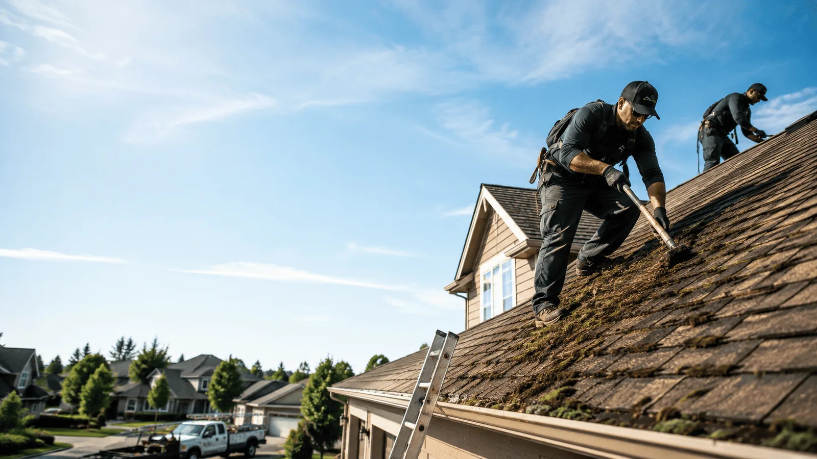 Roof Moss Removal in Eighty Eight, KY near me